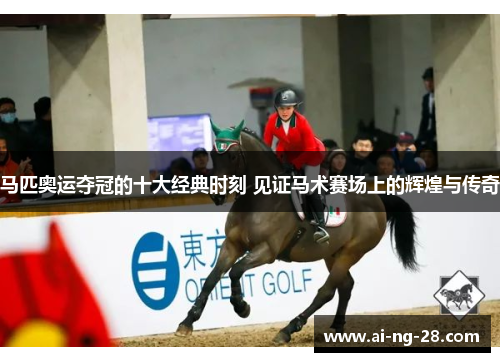 马匹奥运夺冠的十大经典时刻 见证马术赛场上的辉煌与传奇